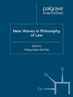 cover image of New Waves in Philosophy of Law